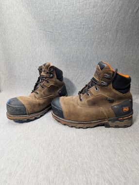 Timberland Pro Boondock Work Boots Men's 8.5W Waterproof Composite Toe
